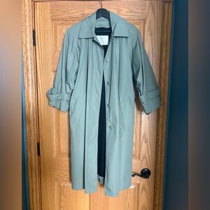 Vintage London Fog Olive Trench Coat